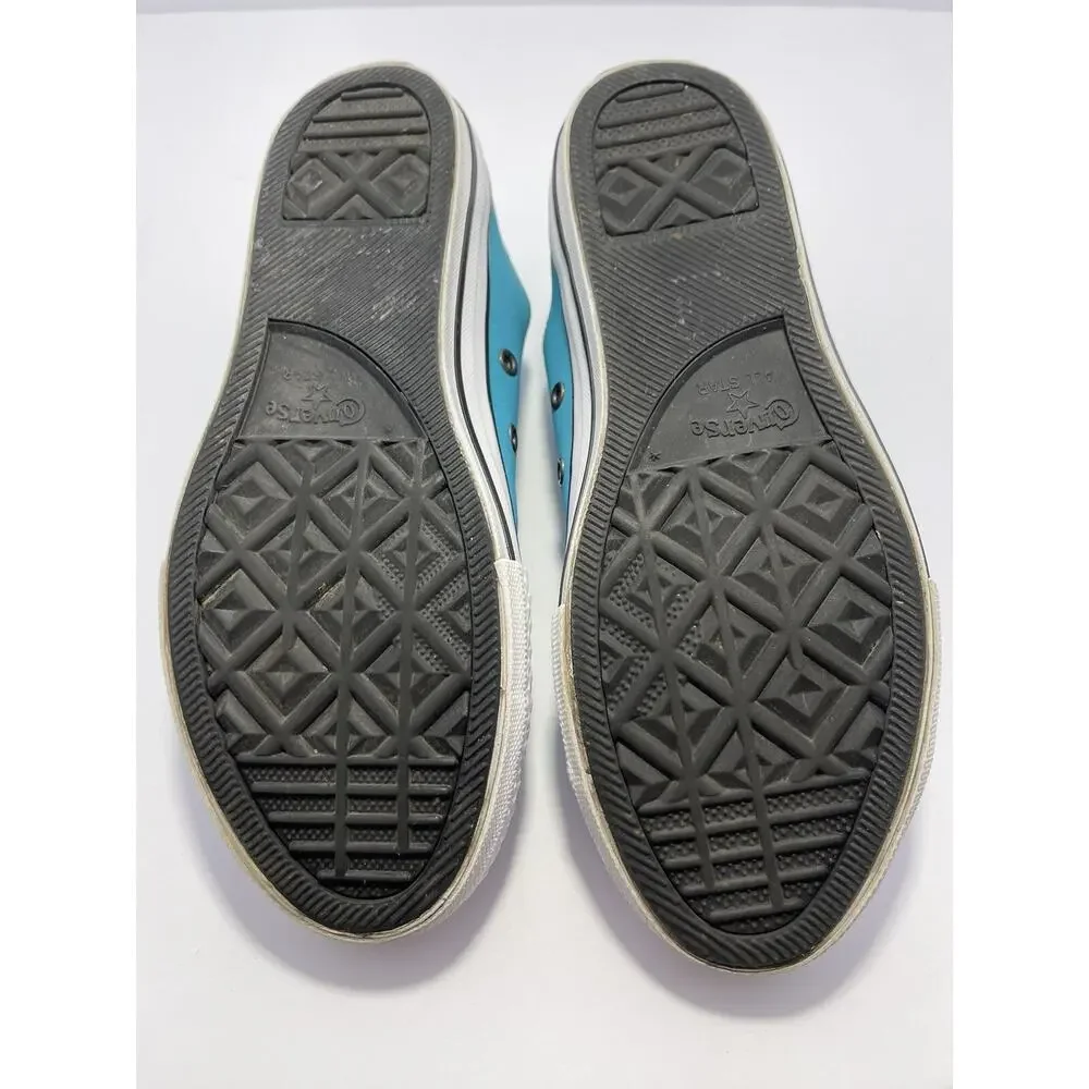 Converse All Star Teal‎ Leather Chuck Taylors Junior Size 6 #662329c